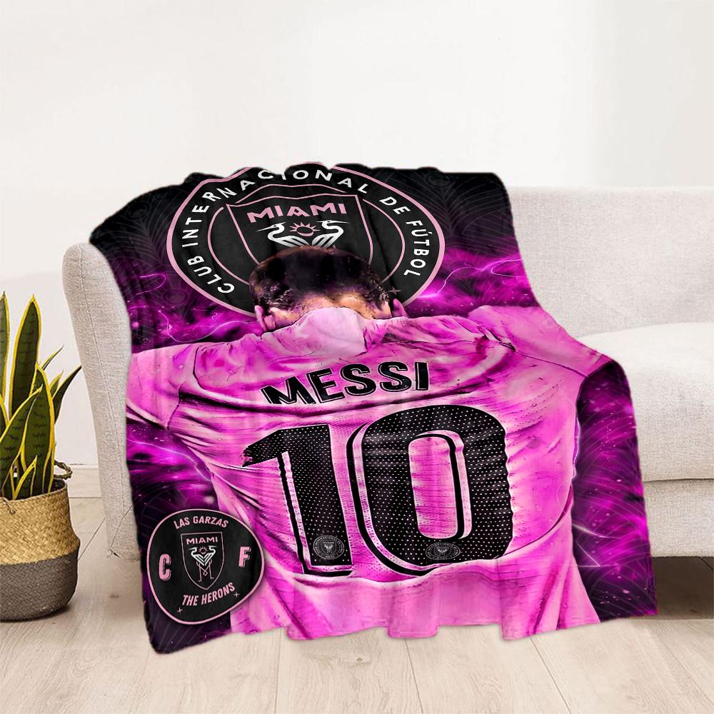 Messi 32 Blanket Durable Comfort Suitable for Seaside Office Couch All-Season Use Stylish Decor Birthday Christmas Gift Blanket