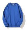 Silver Fox Fleece Sweatshirt Fleece-Lined Thickened Crew Neck Sweatshirt Men's & Women's Fashion Fall Winter Loose-Fit Drop-Shoulder Basic Sweatshirt
