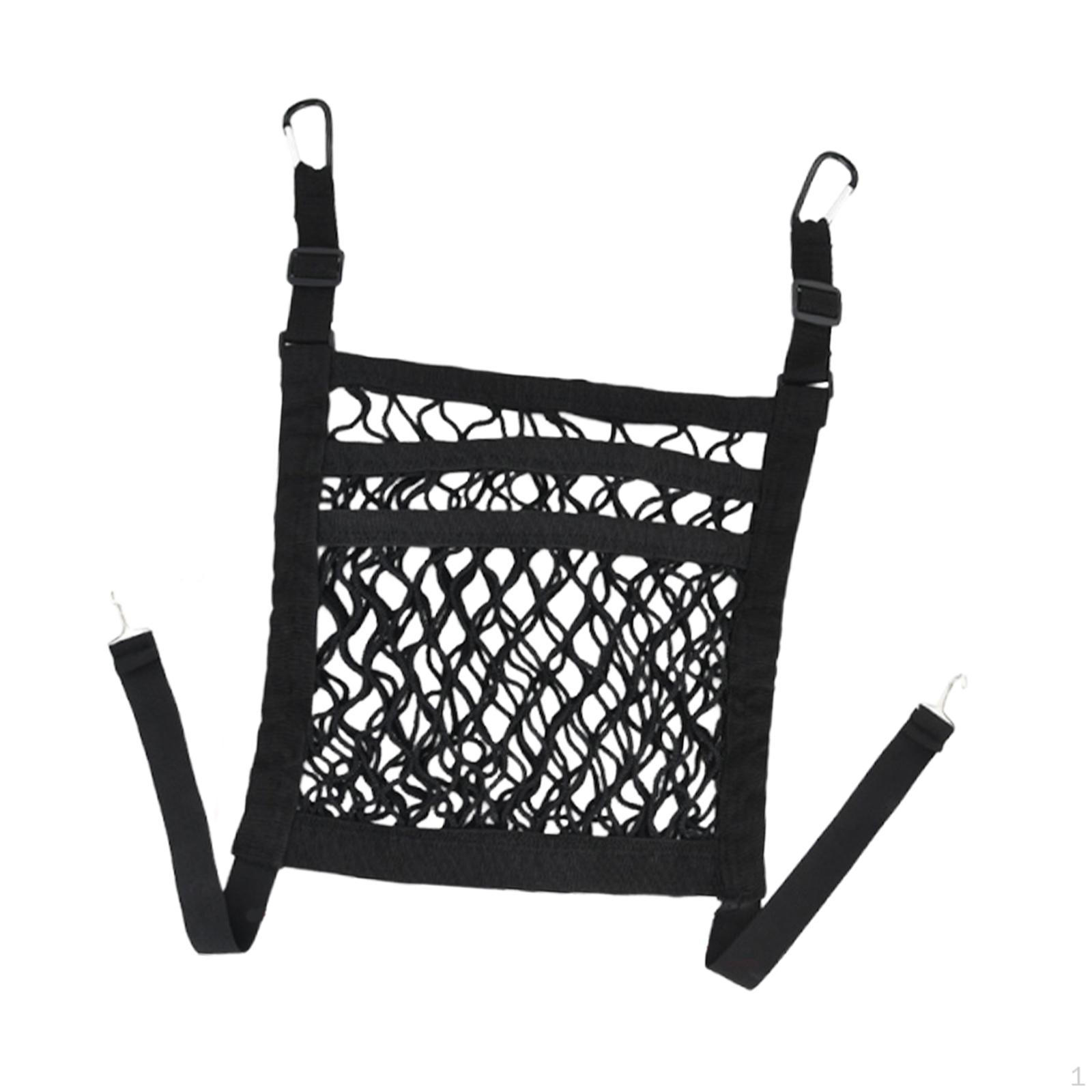 

Bicycle Basket Luggage Net, 3-layer, Universal, Secure, for Motorcycle Equipment, Luggage, 25x30 cm
