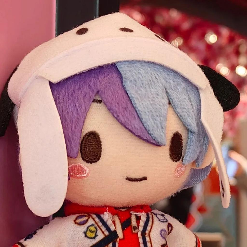 Muñeco de Peluche Pjsk de 10 cm Juguetes Project Sekai Aoyagi Toya Llavero Relleno Colgante de Bolso Shinonome Akito Adornos para Mochilas Juguete Regalo