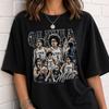 Olivia Miles Basketball Collage Shirt, Minnesota Lynx Damen Hoops Grafik T-Shirt, Vintage Sportfan Geschenk, Comfort Colors Shirt
