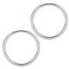 5Pcs 304 Stainless Steel Round O  s Seamless Multi Purpose Welding Metal O  s for Marine Boat Equipment    s