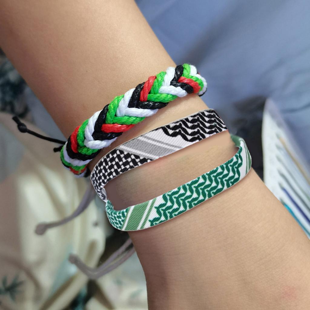 Elegant Crafted Arabian Inspired Braided Bracelets Unisex Woven Bracelets Accessory for Fashion Forward Individuals