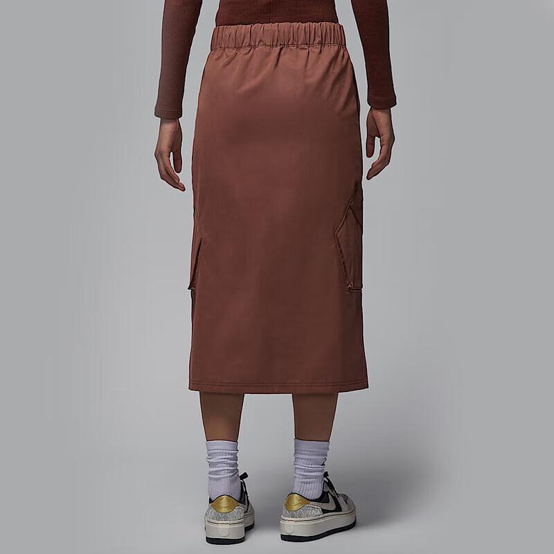 Jordan CHICAGO Casual Long Skirt Women's Brown HF9463-231