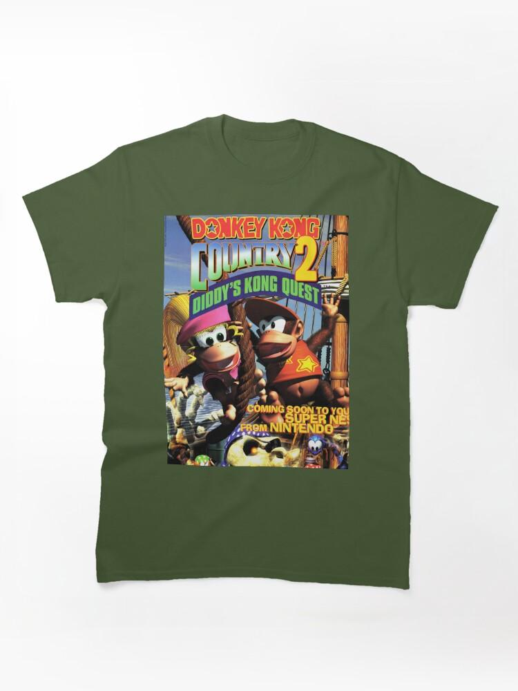 Donkey Kong Donkey Kong Country 2 game poster Classic T-Shirt