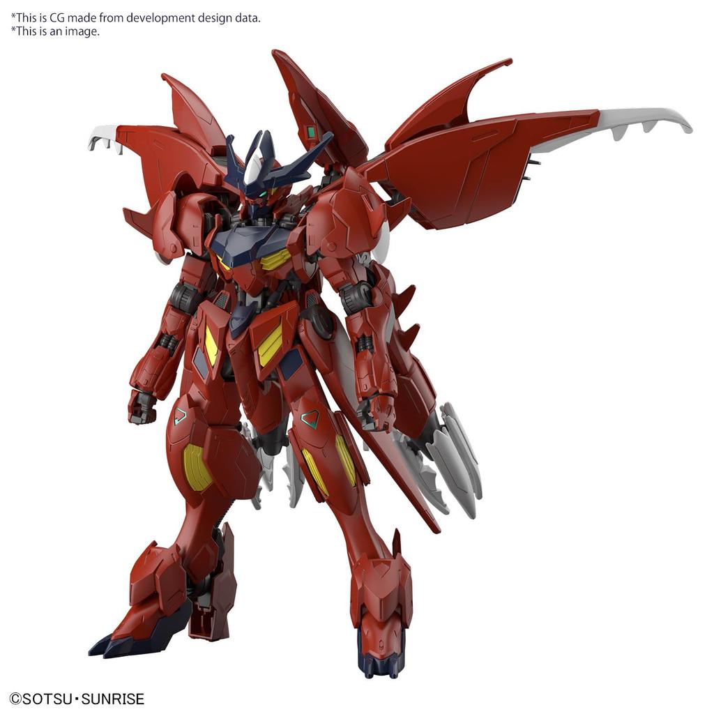 HG Gundam Build Metaverse Gundam Amazing Barbatos Lupus plastikový model v měřítku 1/144 barevně odlišený