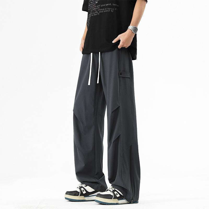 Working Casual Pants New Spring and Summer Loose Straight Wide-leg Sports Drooping Trousers