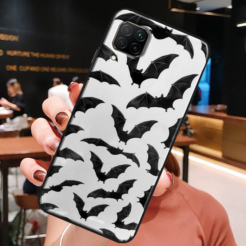 Pumpkin Halloween Bat Boo For Huawei Honor X8a X7a X9a X8 50 70 90 Lite Magic5 Pro P20 P30 P40 P50 P60 Nova 9 5T Case
