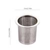Edelstahl Maschen Home Exquisite Leakers Teile Teekannen Sieb Kaffee Zubehör Metallfilter Sieb Lose Blätter Zubehör