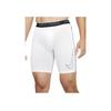 Nike Pro Dri-Fit Trainings-Stretch-Logo Atmungsaktive Fitnessshorts Herren Unterteile Weiß DD1918-100