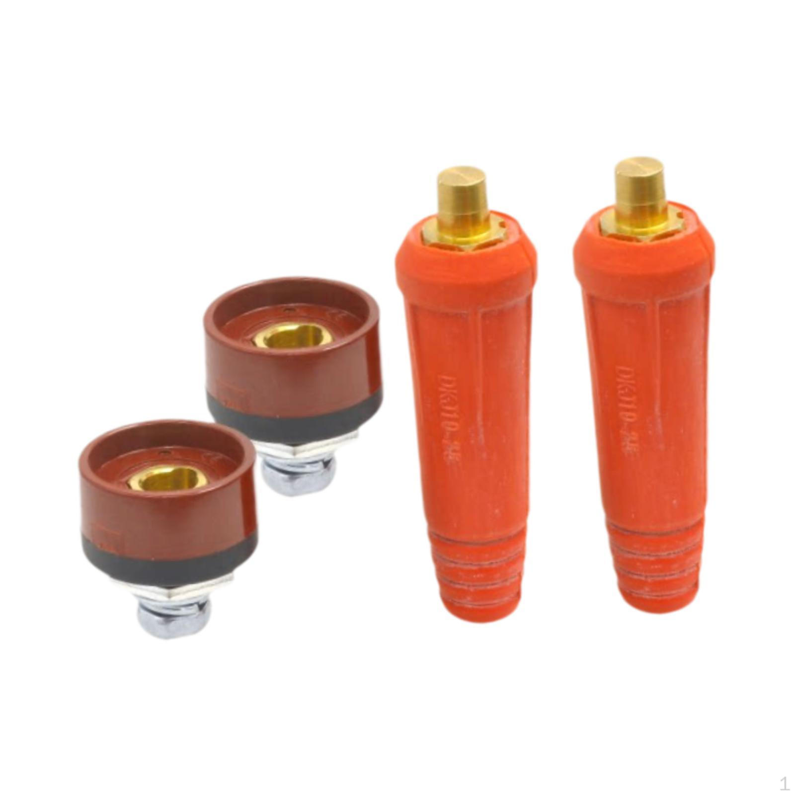

Cable Connection Panel Connectors, Spare Parts, DKJ10 25, Equipment Accessories, Quick червоний