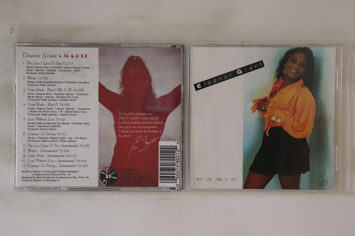 

CD ELEANOR GRANT - Magic ZIP1 ZIP Non Japan Soul/Funk Used