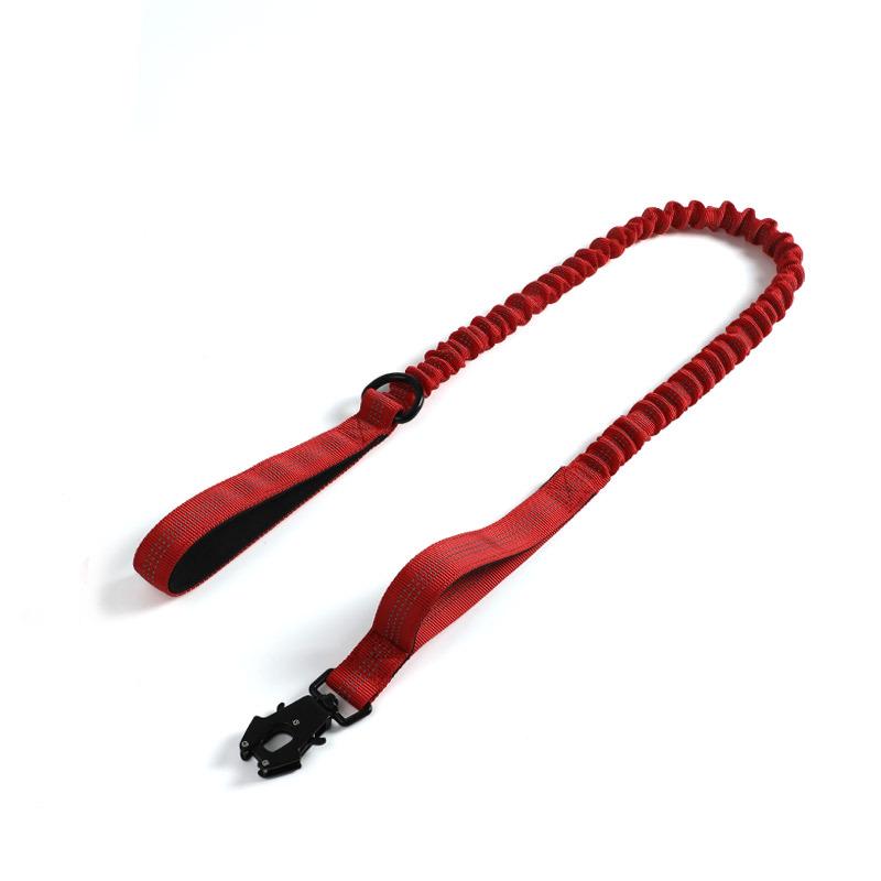Tactical Adjustable Dog Collar & Leash - Outdoor Explosion-Proof Training Collar.