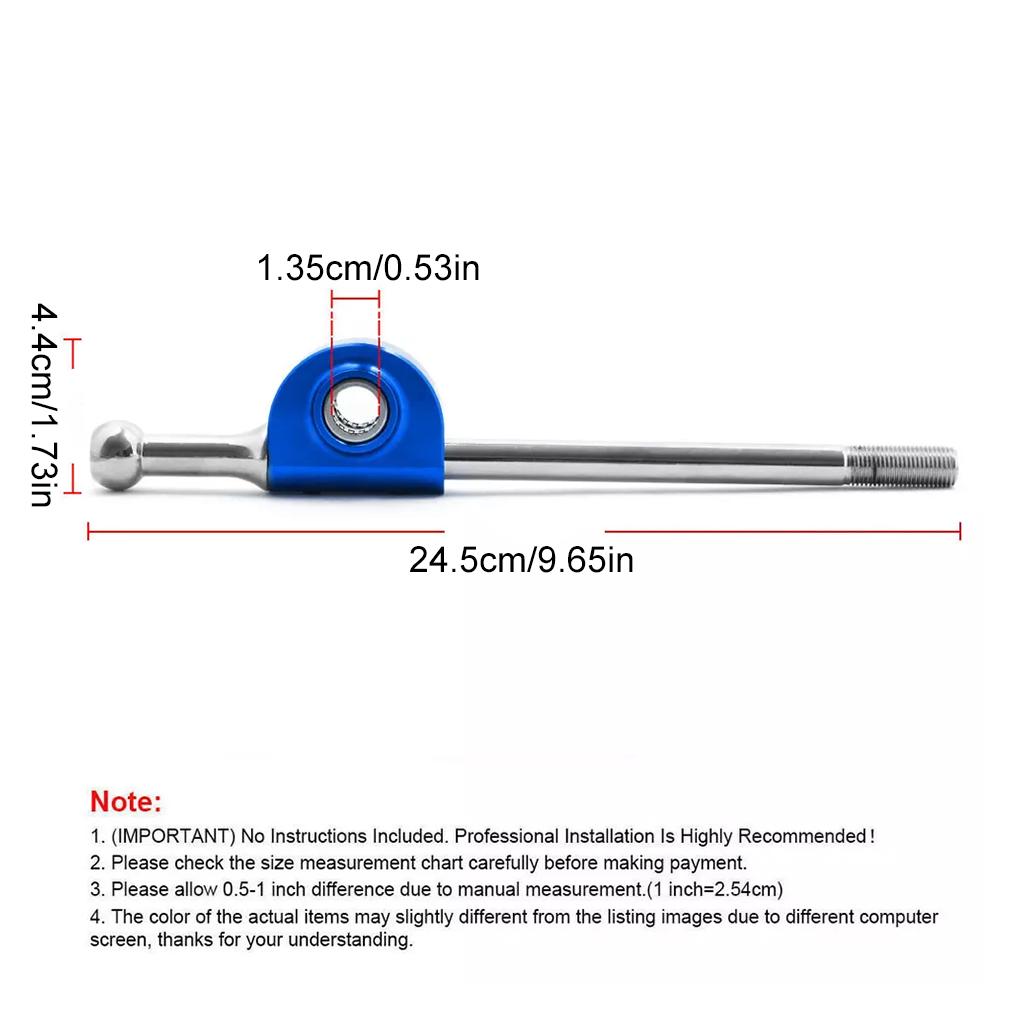 Selecția albastră garantată cu kit de schimbător scurt din aluminiu proiectat CAD Schimbător rapid