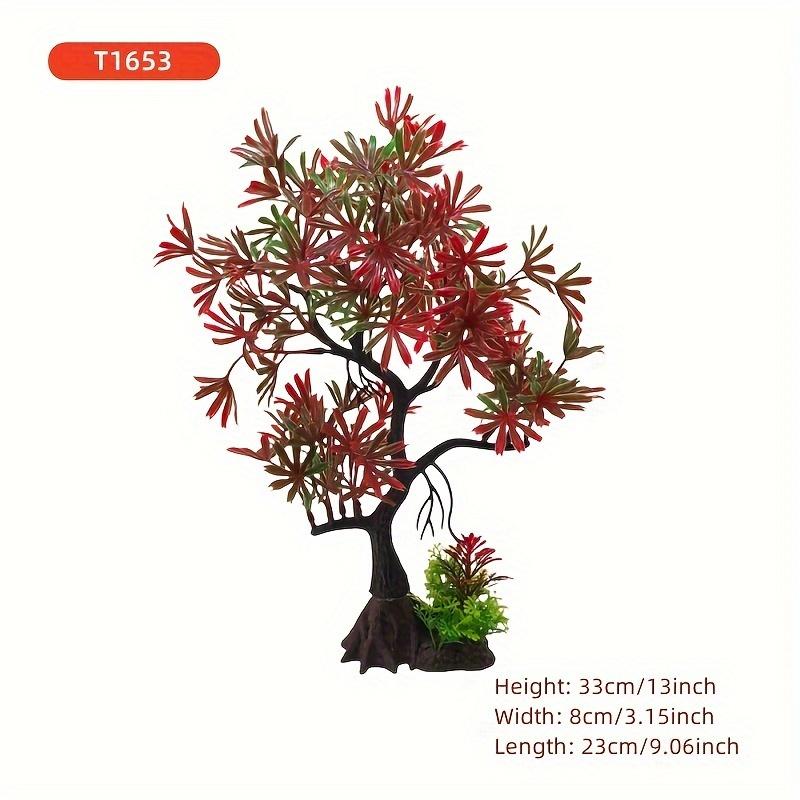 Simulation Water Glass Fish Tank Landscaping Decoration Imitation Water Plant Tree Aquarium Ornament DIY Fish Tank Decor Bigsize