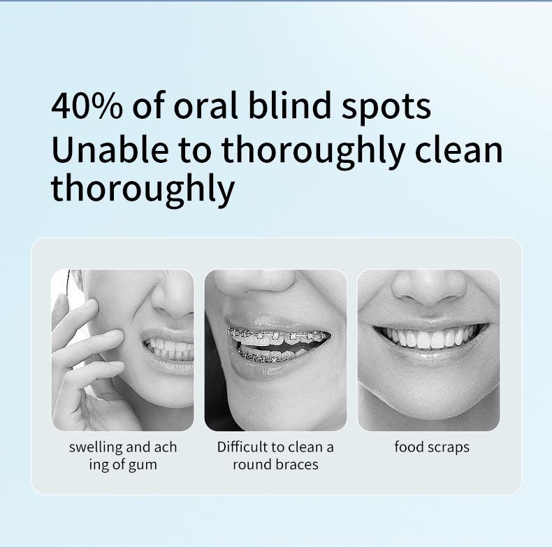 Portable High-Pressure Oral Irrigator for Effective Dental Calculus Removal