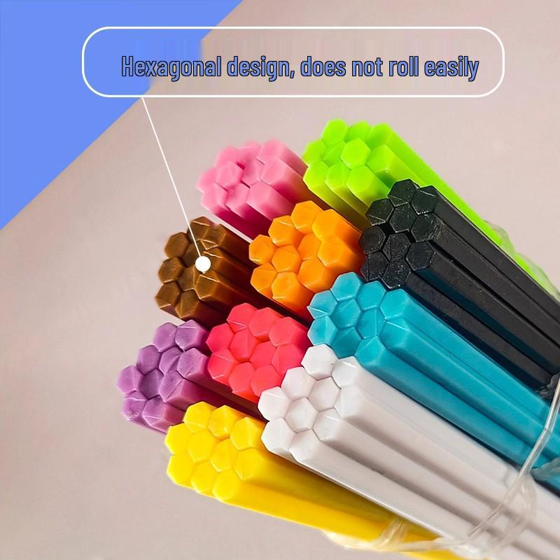 Hexagonal Thickened Counting Sticks for Kindergarten and First Grade Mathematics
