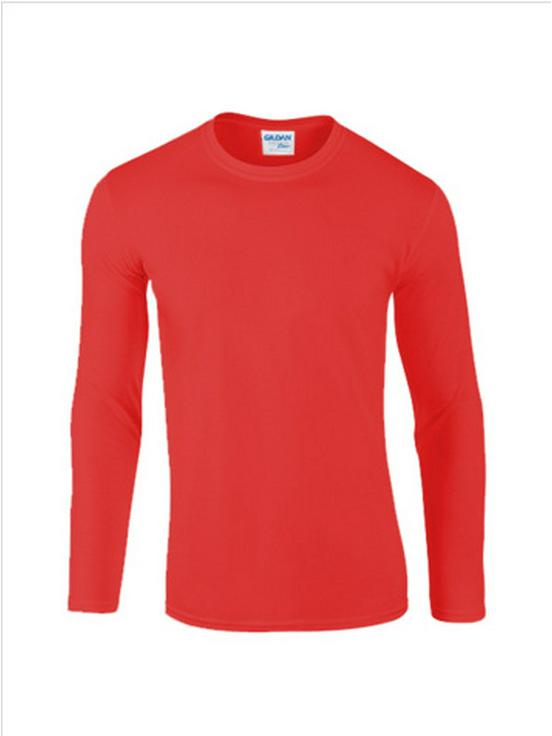 Gildan Men's 180g Long Sleeve Crew Neck T-Shirt