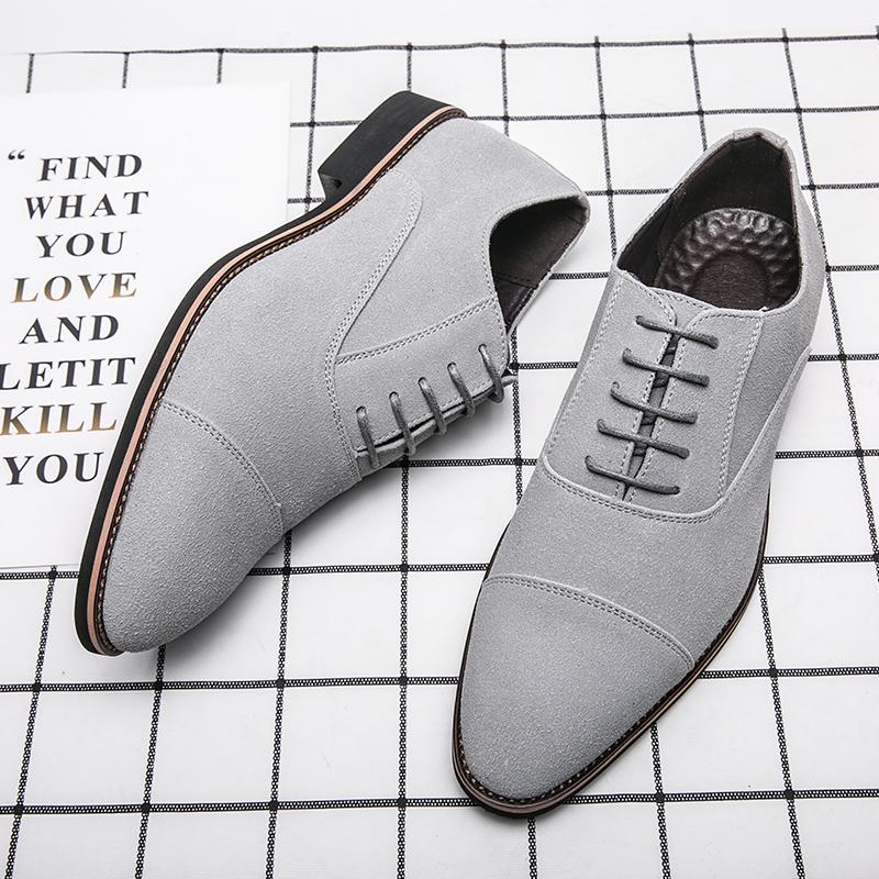 Men's Derby Shoes 2025 New Men Casual shoes  Multifunctional Comfortable Men Leather Shoes