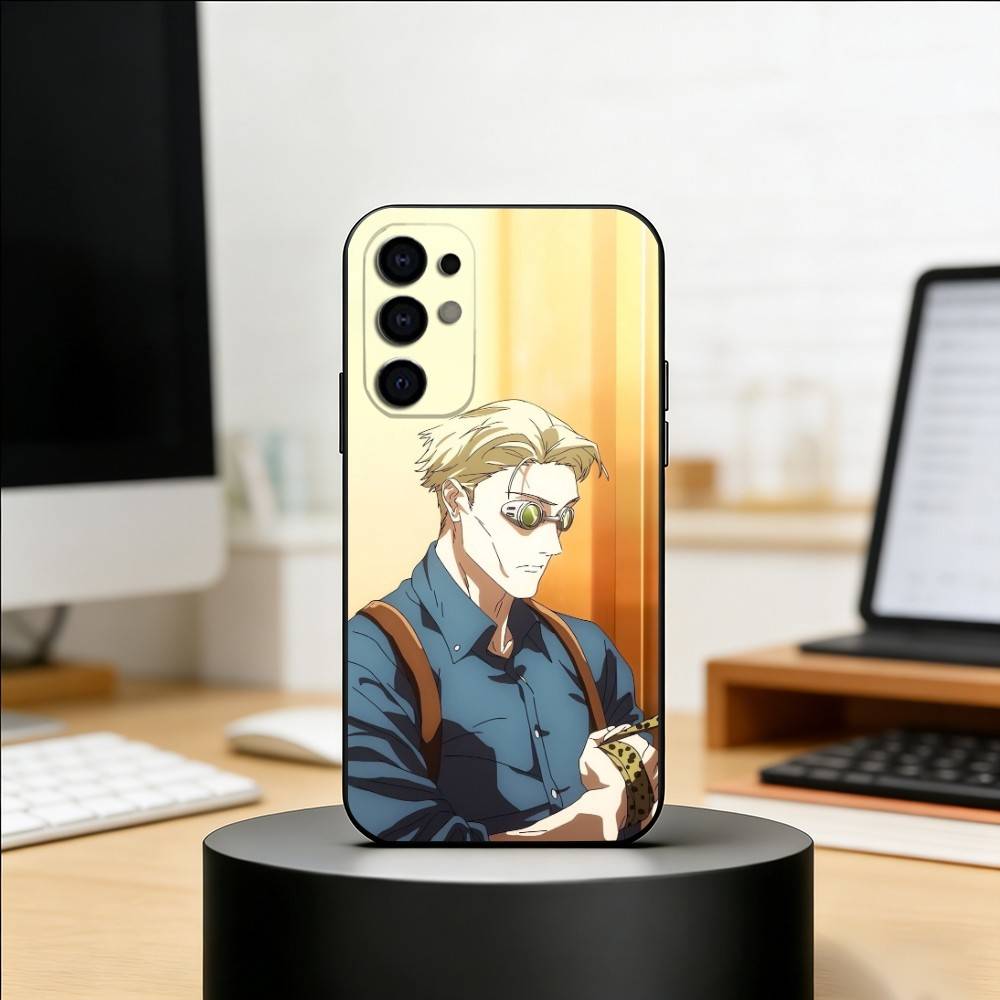 K-Kento N-Nanami Phone Case Black Silicone Soft For Samsung S25,S24,S21,S22,S23,S30,Ultra,S20,Plus,Fe,Lite