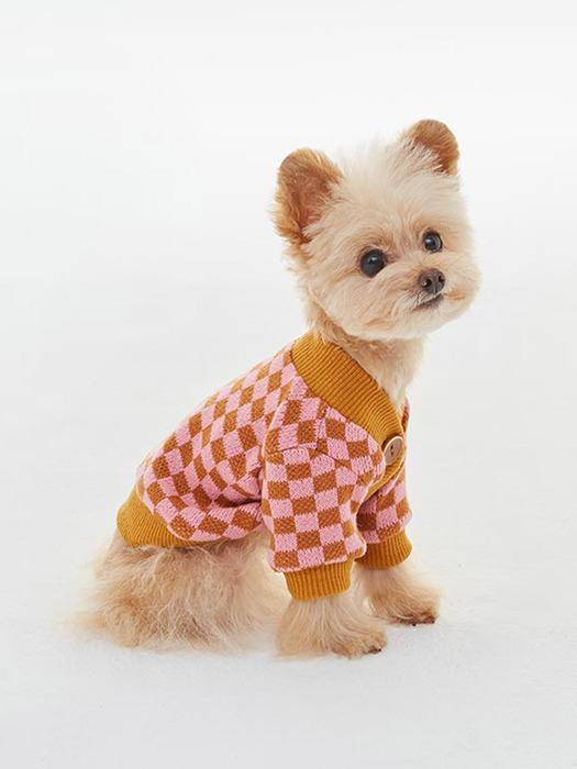 MIMINKO Checkerboard Cardigan [DW3AD0060]