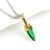 Game Necklace Aghanim's Scepter Necklace Blue Red Green Stone Scepter Stone Pendant For Women Men Cosplay Gifts