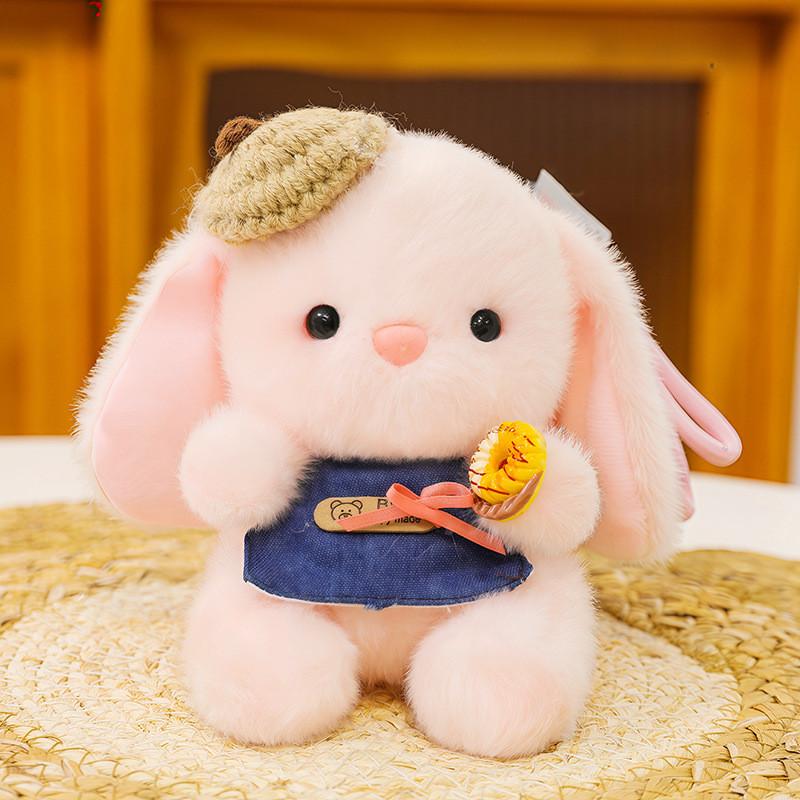 Bunny Lolita Plush Keychain Cute Hanging Doll For Bag Decor And Gift
