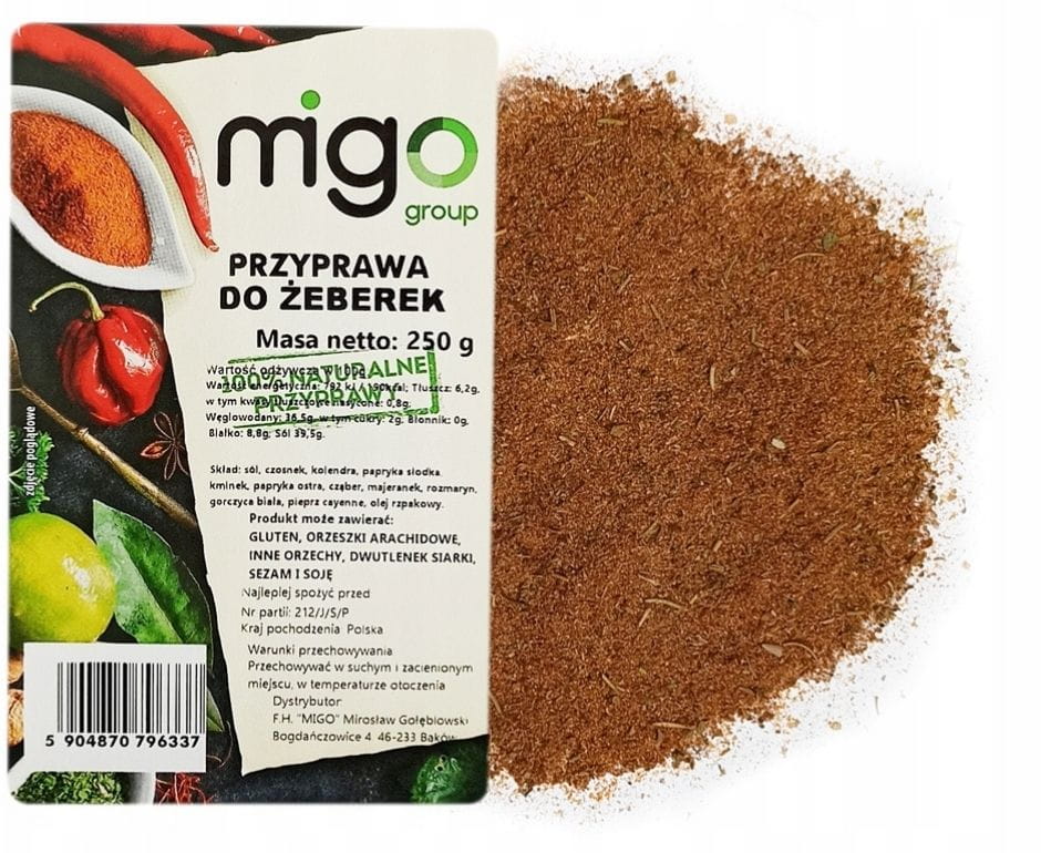 Przyprawa Do Żeberek (250G) - Migogroup