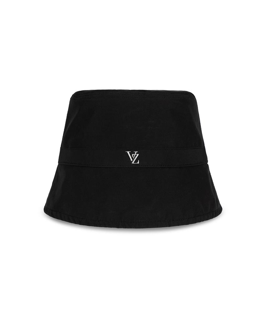 Bajal Vz Studded Basic Drop Bucket Hat Black