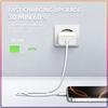 Original Portable 20W USB-C PD Fast Charging Charger EU Plug Type C Wall Power Adapter For iPhone 8 To 17 iPad AirPods