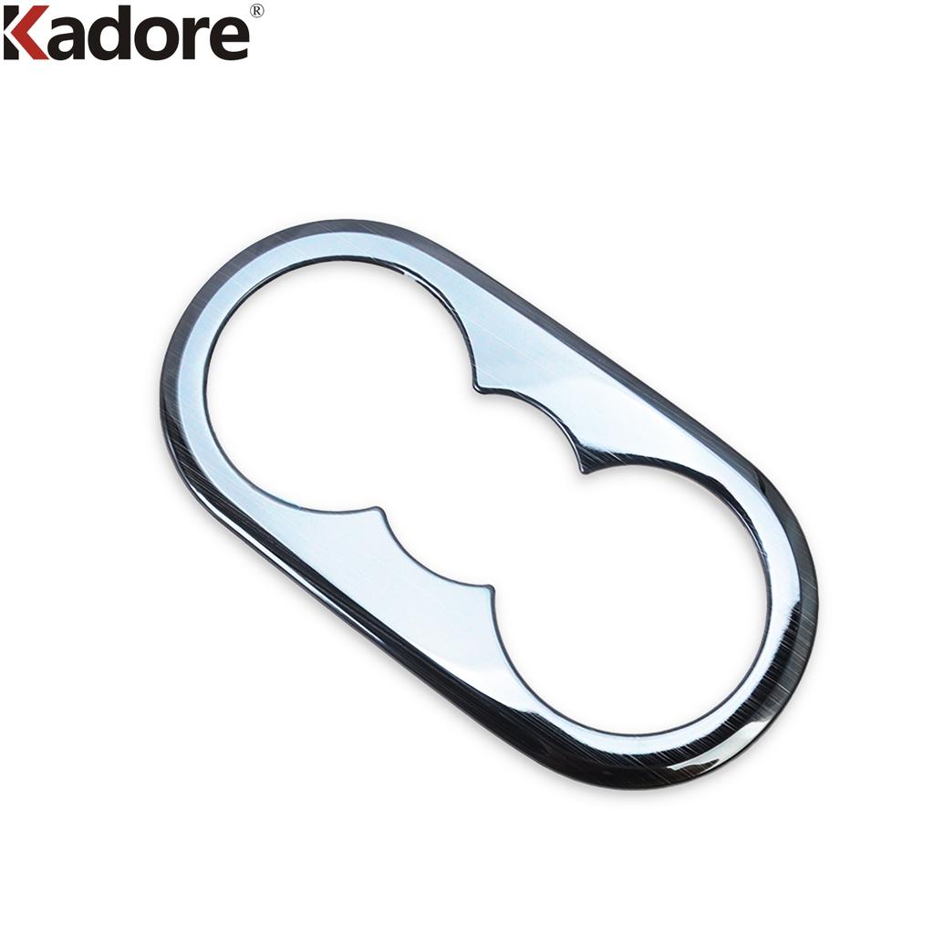 For Volkswagen VW Golf 8 MK8 Pro R    Stainless Car Rear Seat Water Cup Holder Frame Cover Trim Interior Accessories