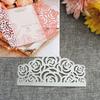 Flower Rose Border Metal Cutting Dies DIY Scrapbook Cards Making Punch