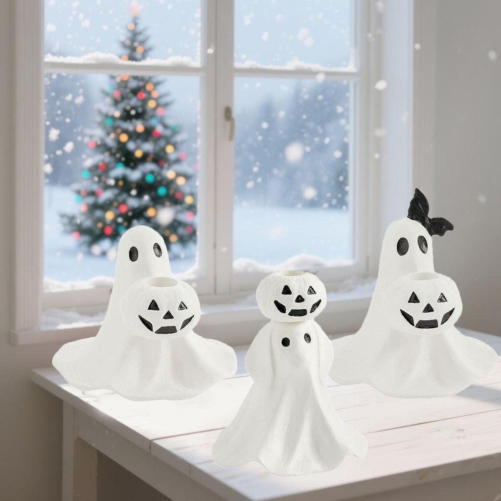 Candle Holder, The Best Gift For Halloween, The Candle Hole Is Separated By Aluminum Sheet