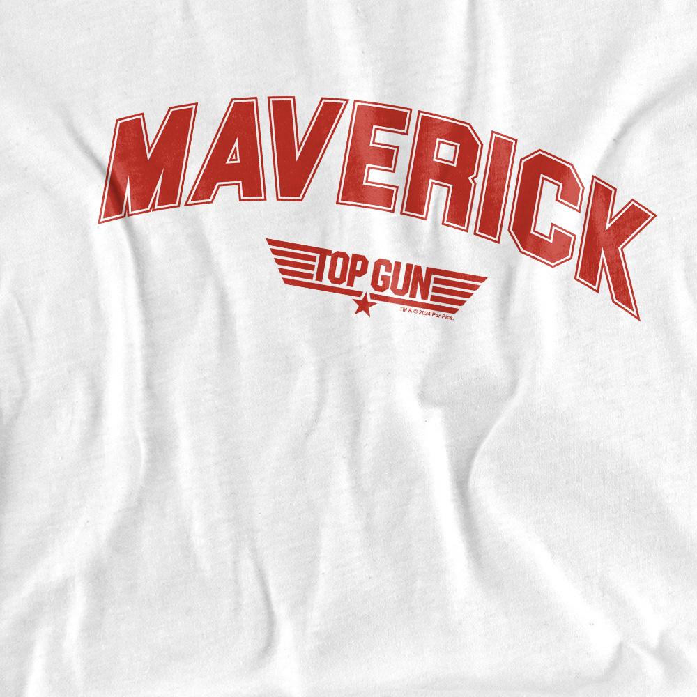 Top Gun Unisex Adult Maverick Varsity T-Shirt