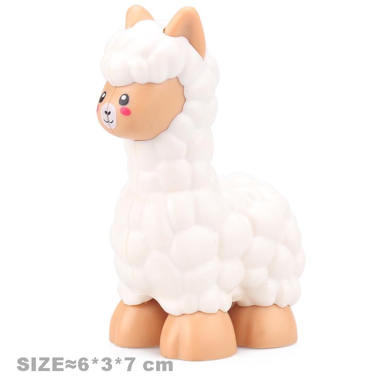 big particles building blocks zoo Animal shapes Snail alpaca seahorse frog accessory Children's Education Toys Compatible brands