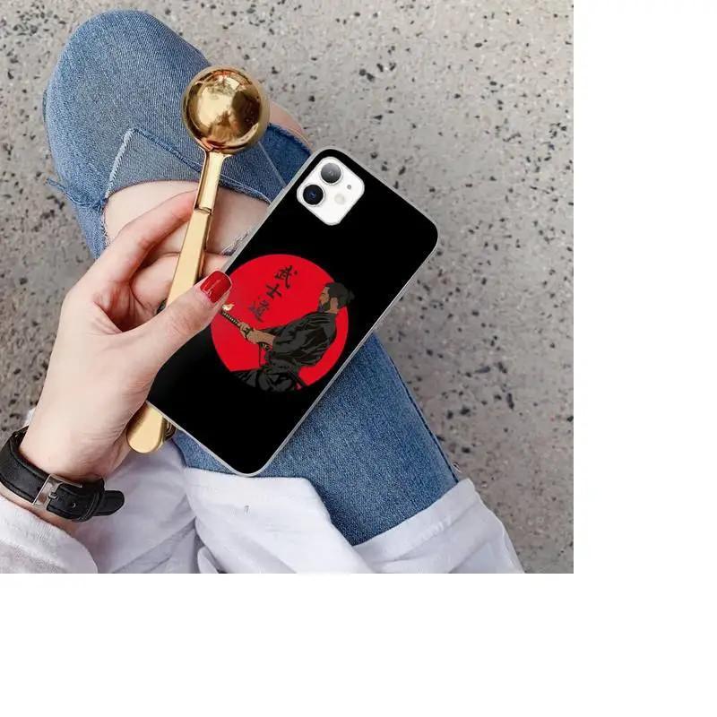 Použitelné pro pouzdro na mobilní telefon iPhone 16, Pouzdro na mobilní telefon s logem japonského Bušidó Samuraje, Malované a proti pádu