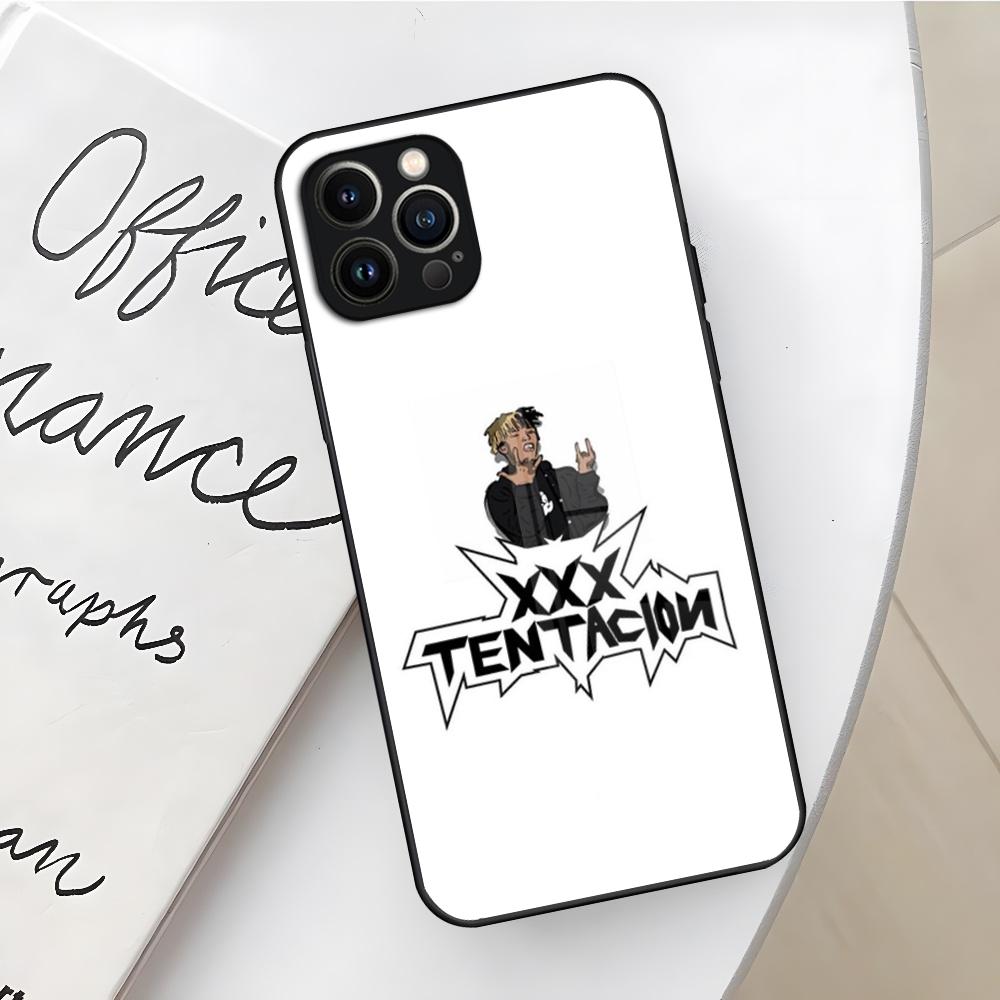 Xxxtentacions Rapper Phone Case for Iphone 17 16 Air 15 14 12 11 13 Pro Max Mini X Xr Xs Se Puls Glass Cover