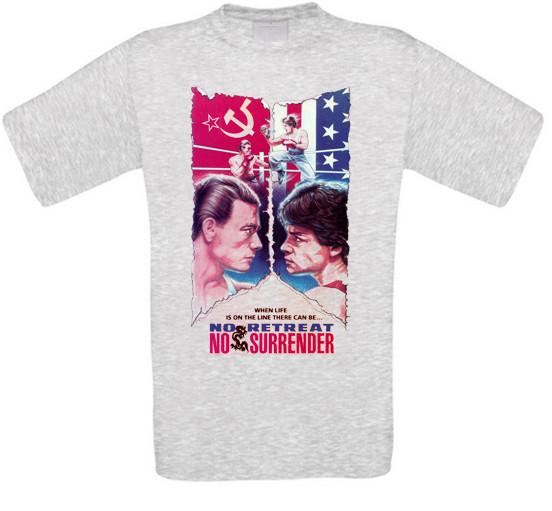 Karate Tiger No. Retreat No Surrender Cult Movie T-Shirt XXXXL
