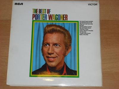 LP Record PORTER WAGONER - The Best Of Porter Wagoner LSA3006 RCA Victor 1970 UK Folk Used