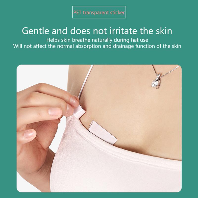 50/36 Pezzi Nastro Biadesivo Trasparente Per Vestito Corpo Pelle Adesivo Anti-Esposizione