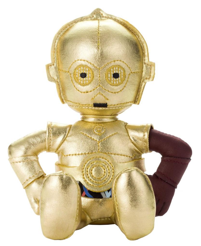 Star The Force Awakens Beans Collection Plush Sitting Height Wars C-3PO Toy, 13.5cm