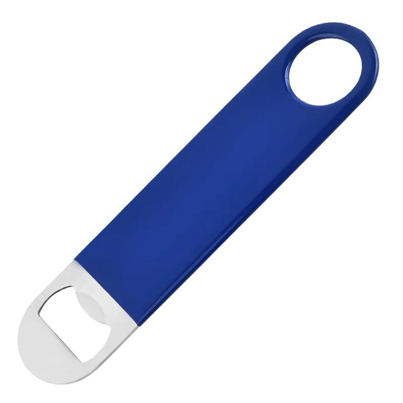 

Прочная открывалка для пивных бутылок из нержавеющей стали, скоростная открывалка для бутылок, открывалка для барменов, кухонные барные инструменты синий