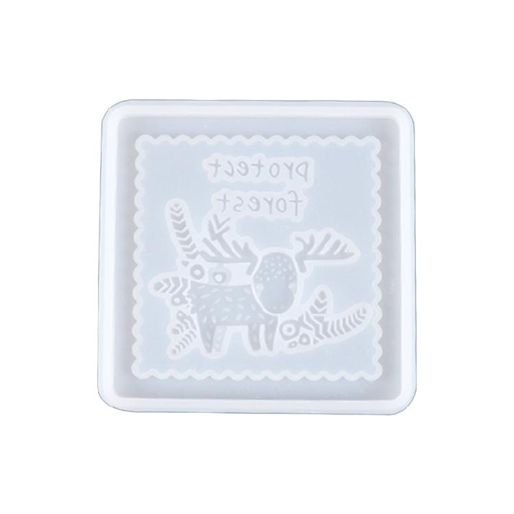 Coasters Molds for Epoxy Resin Animal Coaster Mould for Resin Casting Art Molds