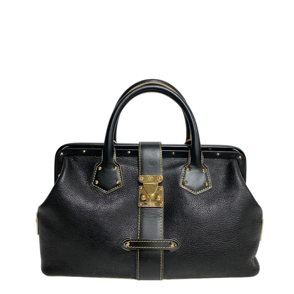 

LOUIS VUITTON M91805 Suhali line Suhari Angenu PM Handbag black Suhari Women Used
