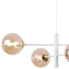 Vicenza Hanging Lamp White And Gold 4-Flat Honey Lamp E14