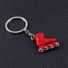 Ring Roller Skate Bag Holder Keyring Skate Key Chain Skating Pendant Key Chain Single row skating