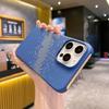 For iPhone 13 Pro Max PC Case Water Transfer Printing Phone Cover Incomplete Covering