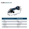 Bosch GWS 18V-11 PS Heavy-Duty Cordless Brushless Angle Grinder CN plug (adapter included)