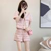 Suit, Short-sleeved Shorts Suit Fashion Temperament Celebrity Two-piece Suit for Women
