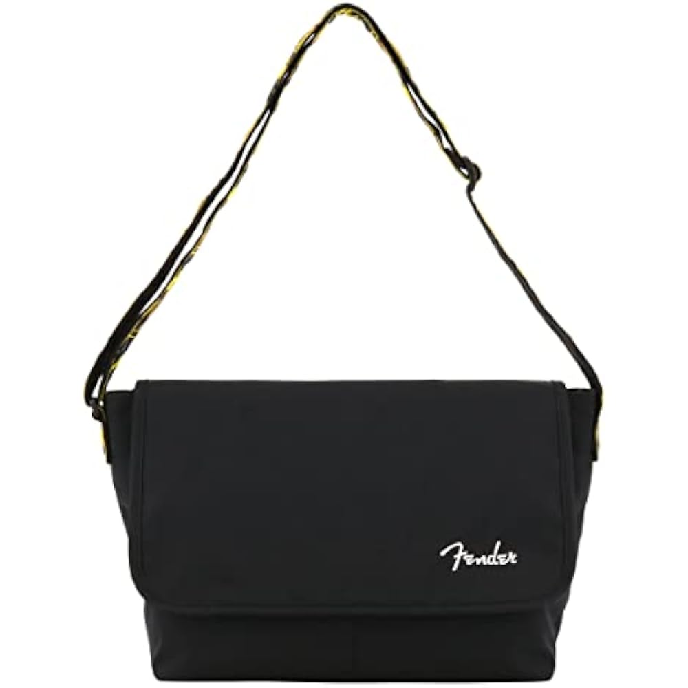 [Fender] Shoulder Bag L Size 950-6053 Large Messenger Bag [01] Black
